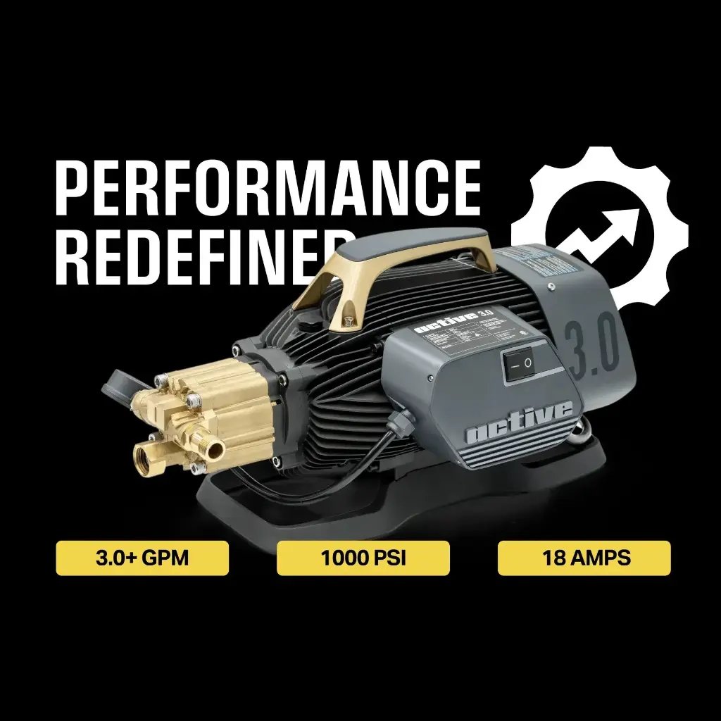 Active™ 3.0 Electric Pressure Washer – Tool Only - EU PLUG - 1