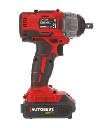 Clé à Choc Sans Fil Brushless 18V 250Nm + Batterie 2Ah - Autobest - 1
