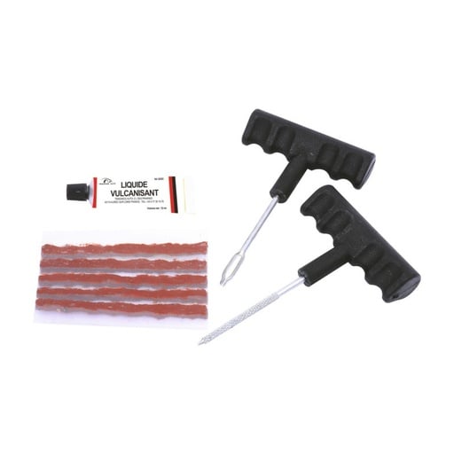 Kit Tubeless 8 Pièces Réparation Pneus - Autobest