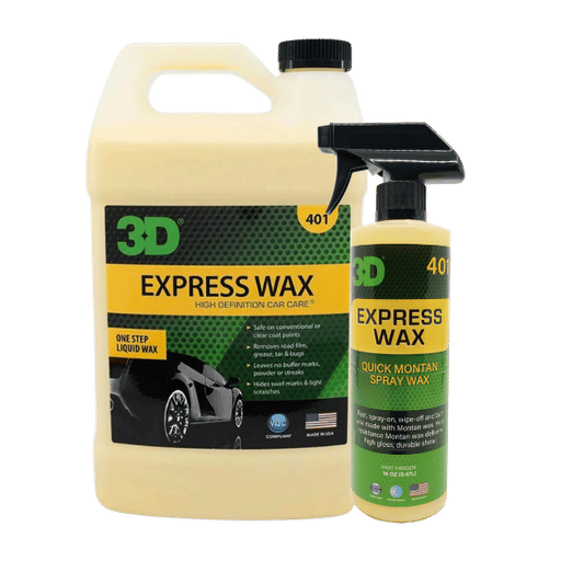 Express Wax - Finition brillante 3D Car Care
