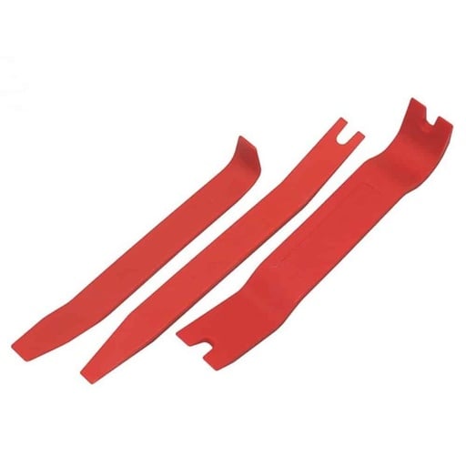 Set de 3 leviers de démontage pour clips et garnitures - Autobest
