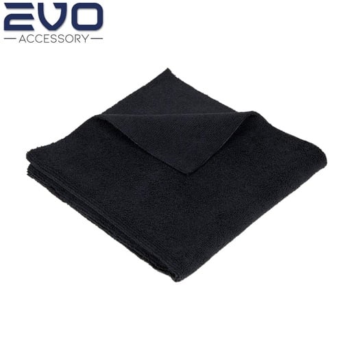Microfibre Multi Usage Carbon Black 350gsm - Evo Accessory