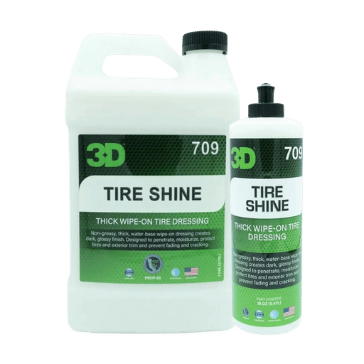 Tire Shine - Finition ajustable 3D Car Care