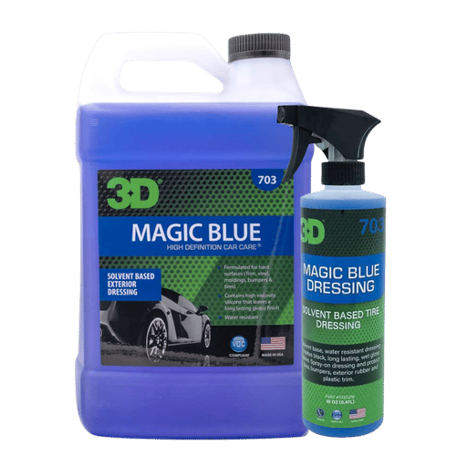 Magic Blue Dressing - Finition Brillante 3D Car Care