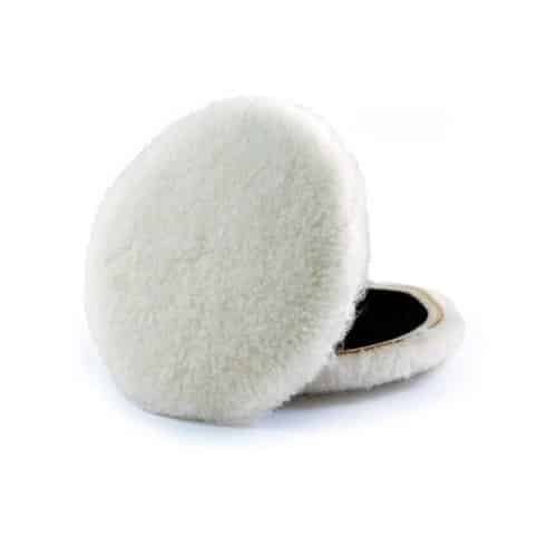 Wool Pad White Premium Lamb 75mm - 3D Car Care