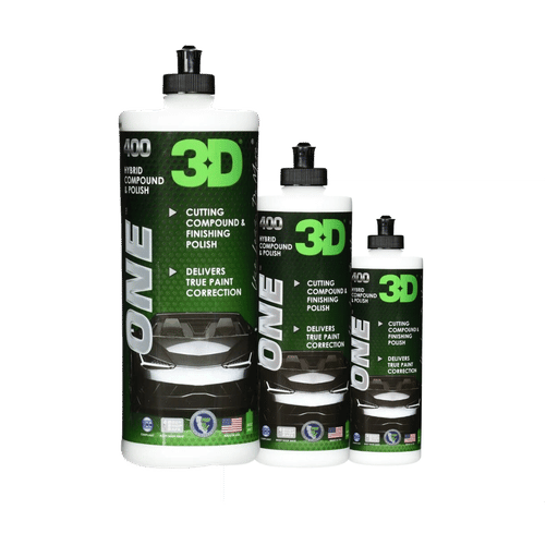 One Compound & Finishing Polish - 3D Car Care