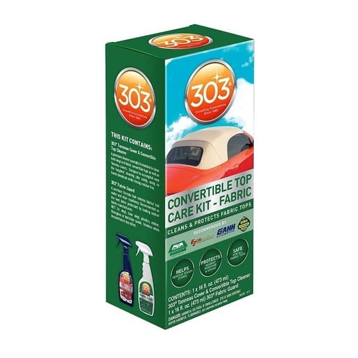 Kit Entretien Capote Tissu - 303 Fabric Convertible Top Care Kit