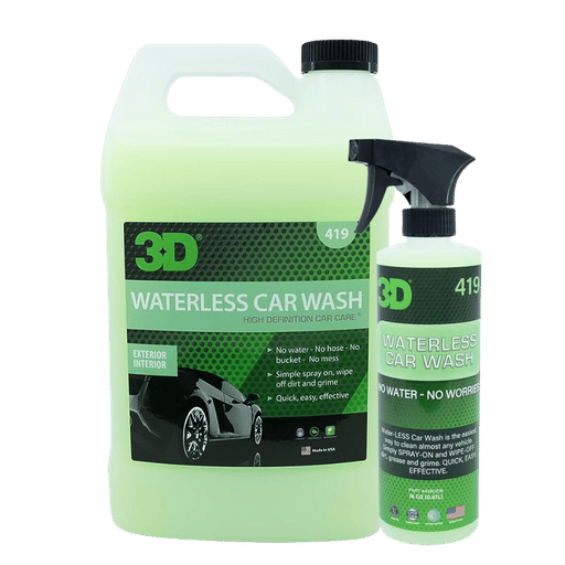 Waterless Car wash - Nettoyant sans eau 3D Car Care