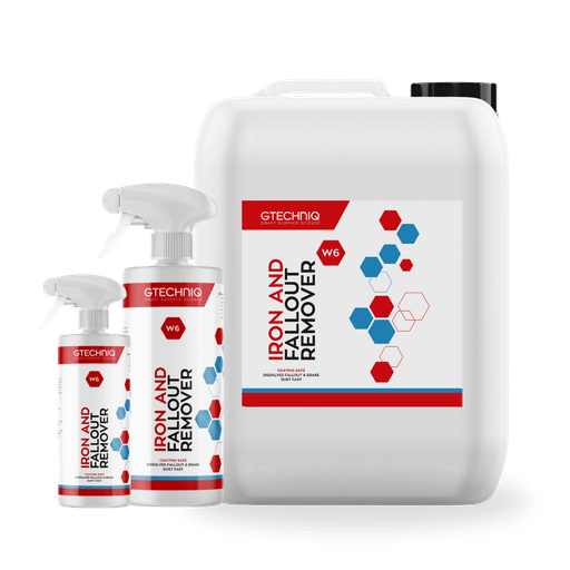 W6 iron and general fallout remover Gtechniq: Décontaminant ferreux