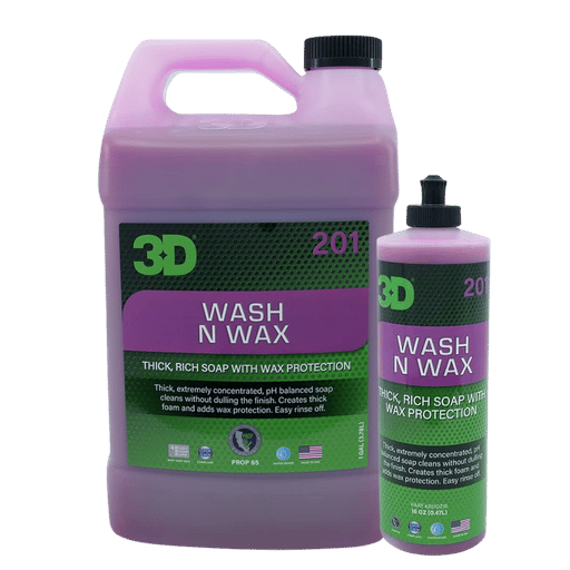 Wash N Wax - Shampoing Soft - 3D Car Care