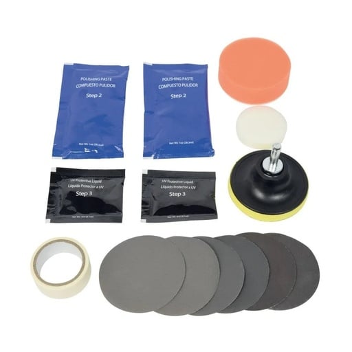 Kit rénovation optique de phare - Autobest