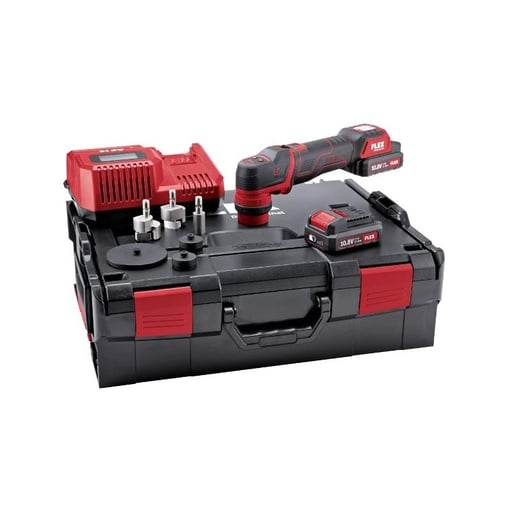 PXE 80 10.8-EC Polisseuse sans fil SET (2 batteries + chargeur) - FLEX