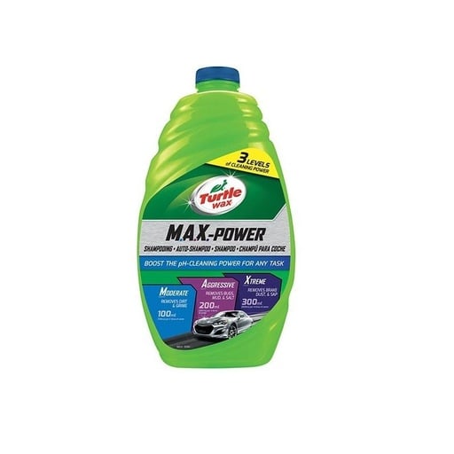 Shampoing Max-Power Car Wash 3 niveaux - Turtle Wax