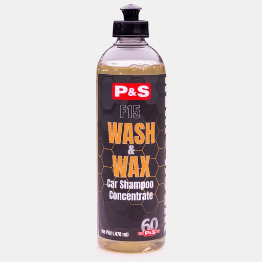 P&S Wash & Wax - Shampoing lustrant 473 ml