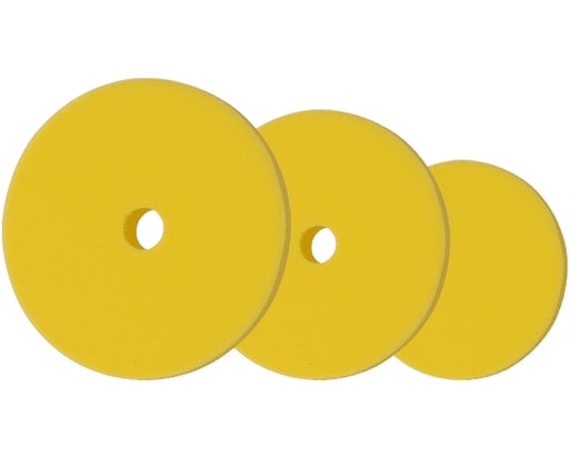 Menzerna Medium Cut Foam Pad - Pad mousse jaune medium