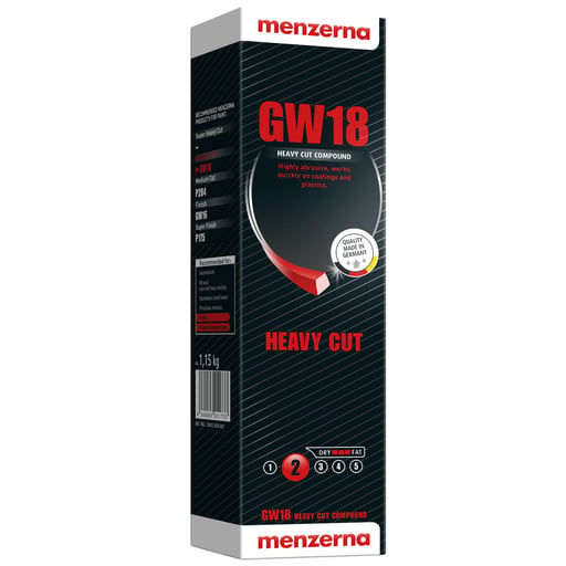 Menzerna GW18 - Pâte à polir solide coupe forte 1,15 kg