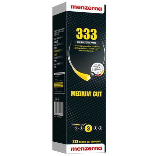 Menzerna 333 - Pâte à polir solide medium verte 1,4 kg