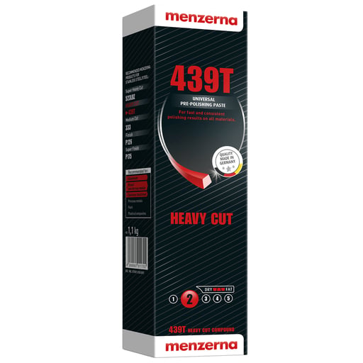 Menzerna 439T - Pâte à polir solide coupe forte verte 1,1 kg