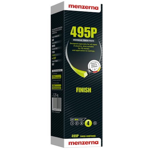 Menzerna 495P - Pâte à polir solide finition blanche 1,25 kg