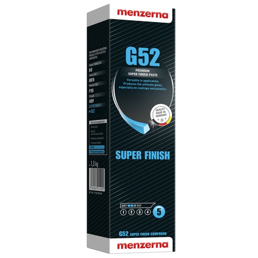 Menzerna G52 - Pâte à polir solide super finition blanche 1,3 kg