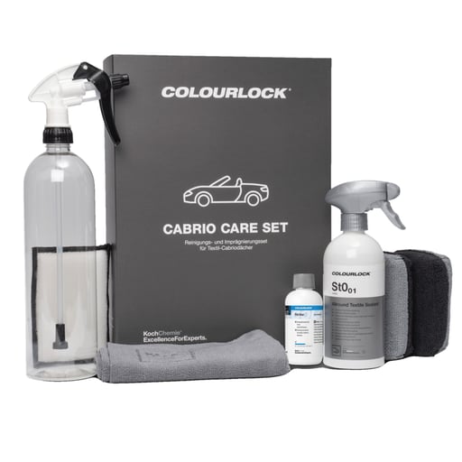 Colourlock Cabrio Care Set - Kit nettoyage et imperméabilisation capote