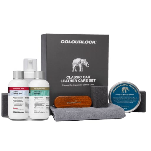 Colourlock Classic Car Leather Care Set - Kit entretien cuir voiture de collection