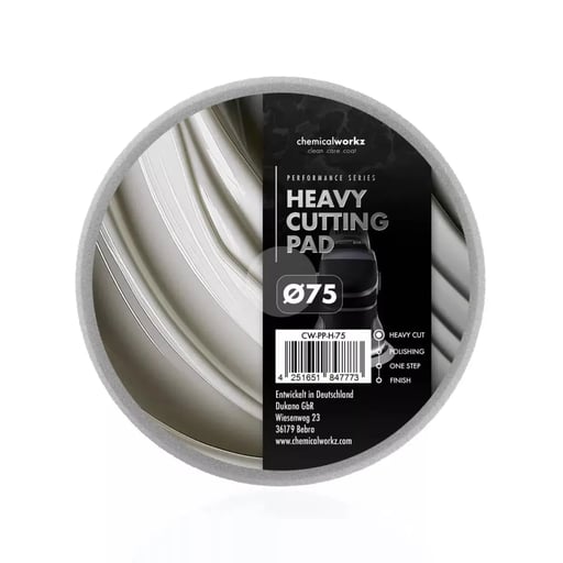ChemicalWorkz Heavy Cutting Performance Pad - Pad de coupe gris