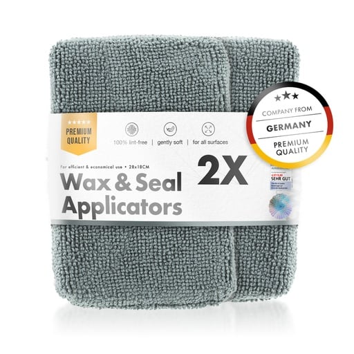 ChemicalWorkz Microfibre Waxing / Sealant Applicator - Lot de 2 applicateurs microfibre