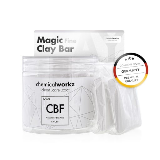 ChemicalWorkz Magic Clay Bar 2 x 50 g - Gomme de décontamination
