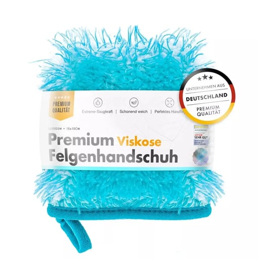 ChemicalWorkz Wheel Mitt - Gant de lavage jantes viscose turquoise