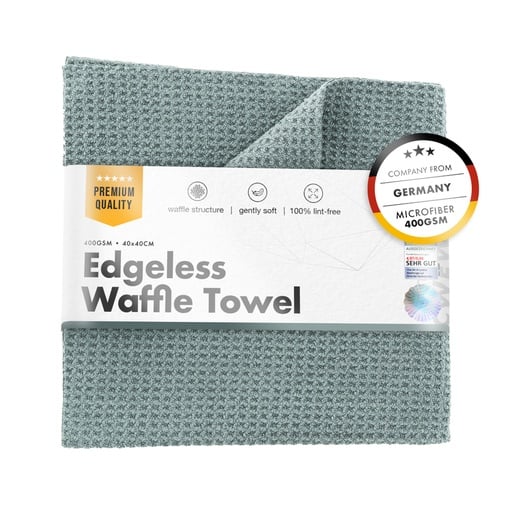 ChemicalWorkz Edgeless Waffle Glass Towel - Microfibre vitres gaufrée
