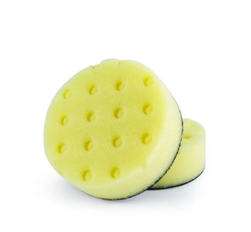 Lake Country CCS Pad Jaune - Coupe - Pad mousse orbital