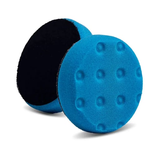 Lake Country CCS Pad Bleu - Finition ultra douce - Pad mousse orbital