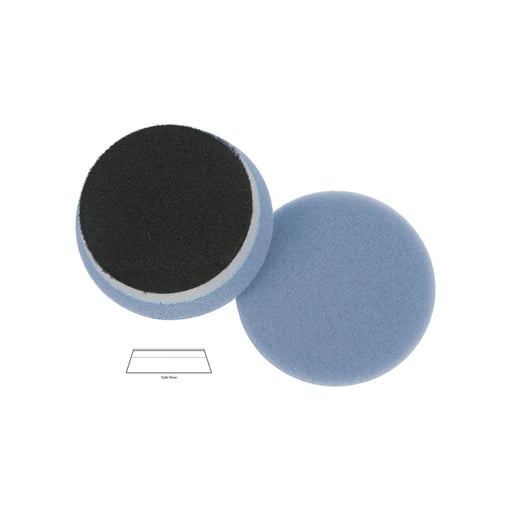 Lake Country HDO Pad Bleu - Coupe - Pad mousse orbital haute densité