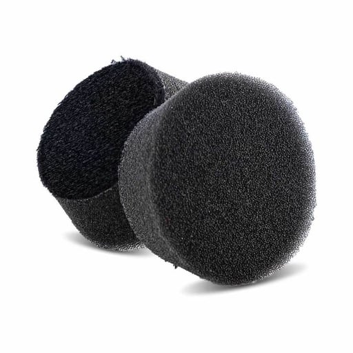 Lake Country FORCE Pad Noir - Finition - Pad mousse hybride orbital