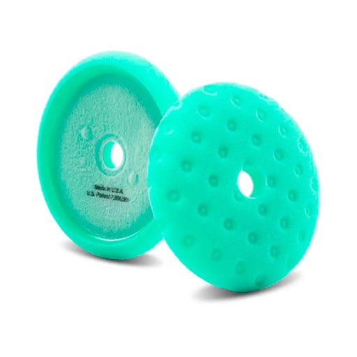 Lake Country CCS Curved Edge Rotary Vert - Polissage intensif - Pad mousse rotative
