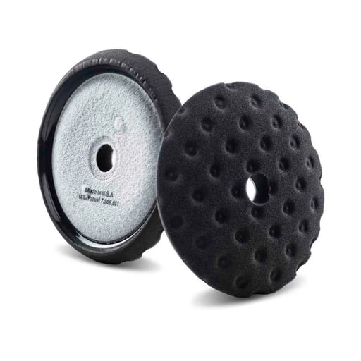 Lake Country CCS Curved Edge Rotary Noir - Finition - Pad mousse rotative