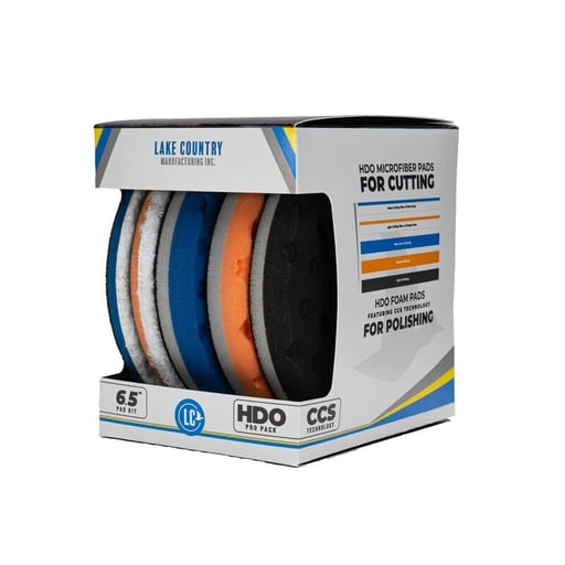 Lake Country HDO Pro Pack 6.5" - Kit de pads HDO-CCS