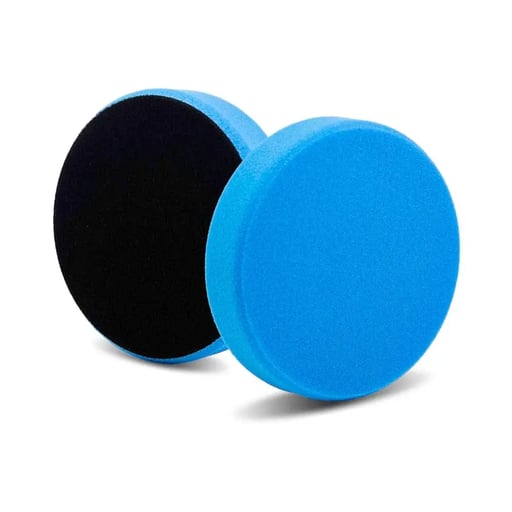 Lake Country Flat DA Pad Bleu - Polissage léger - Pad mousse plat orbital