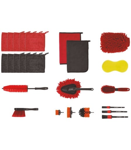 Kit Lavage Complet 24 Pièces - Autobest
