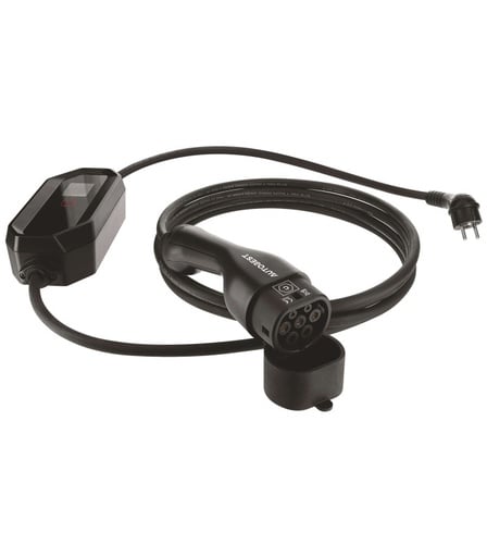 Câble de recharge véhicule électrique 5m 3,7kW Type 2 - Autobest