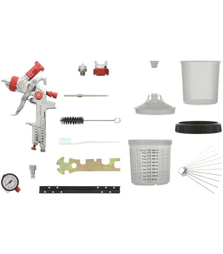 Pistolet de peinture pneumatique 2 buses - Autobest
