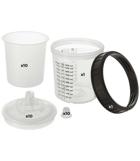 Kit Consommables Pistolet Peinture 32 pièces - Autobest