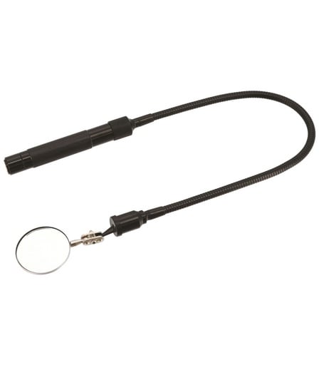 Miroir d'inspection lumineux LED avec embout magnétique - Autobest