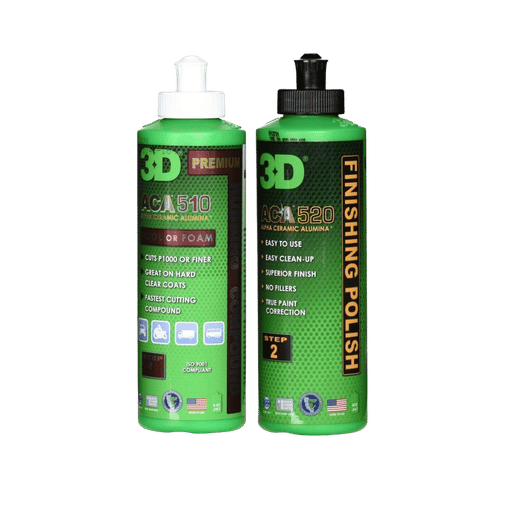 Kit Polish Cut+Finish - 3D Car Care