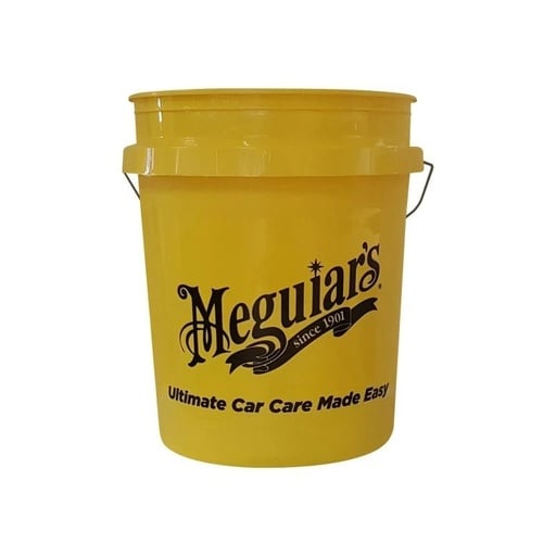 Seau de lavage Jaune Meguiar's 20L