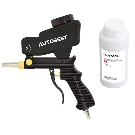 Pistolet de sablage pneumatique avec réservoir - Autobest